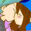 Sapphirea and Drew first kiss