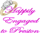 Happily Engaged to Preston