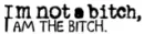 bitch