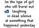 burst out laughing