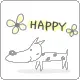 happy dog