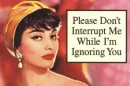Igonoring