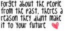 Forget The Past