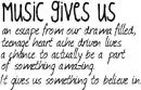 Music Gives Us