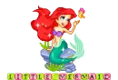 little mermaid blinkie