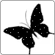 black butterfly