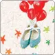 blue shoes