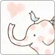 polka dots elephant & bird