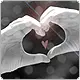 love heart hands