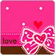 cute kawaii love pink ribbon bow