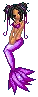 little purple mermaid