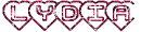 Lydia with hearts