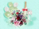 Flowers and Wine