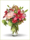 Pretty flowers in vase