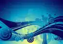 style waves blue