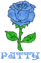 Patty Blue Rose