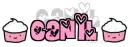 canil cupcake(pink)