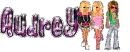 Glitter text- Audrey
