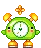 Clock (green)