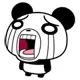 panda crying