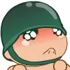 cute lil boy crying
