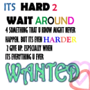 waiting for love