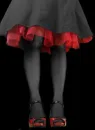 Shades of  Black and Red