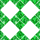 glittery argyle