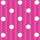 pink and white glittery polka dots