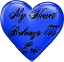 my heart belongs to Eric