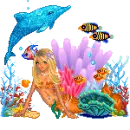 Mermaid Under The Sea