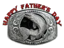 Father's day Fishing buckle