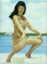 bettie on the beach