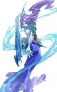 Blue Anime Girl