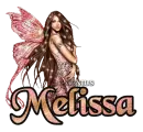 Melissa with gold fairy