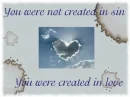 Created in Love