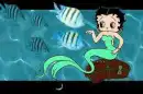 betty Boop mermaid