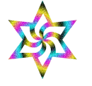 Rainbow star