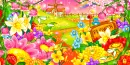 flowers land