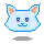 blue kitty yumeusa 