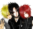 Naruto, Sasuke, Gaara
