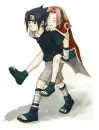 sasusaku--give me a piggyback ride!!