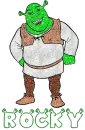 Shrek with Rocky