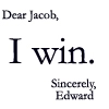 I win