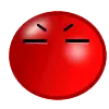 sleeping red smiley
