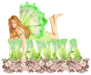 Stir the Clouds Fairy Green - Ranna