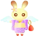 pink rabbit