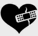 emo black heart