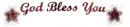 God Bless wishes