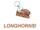 Texas Longhorns Keychain